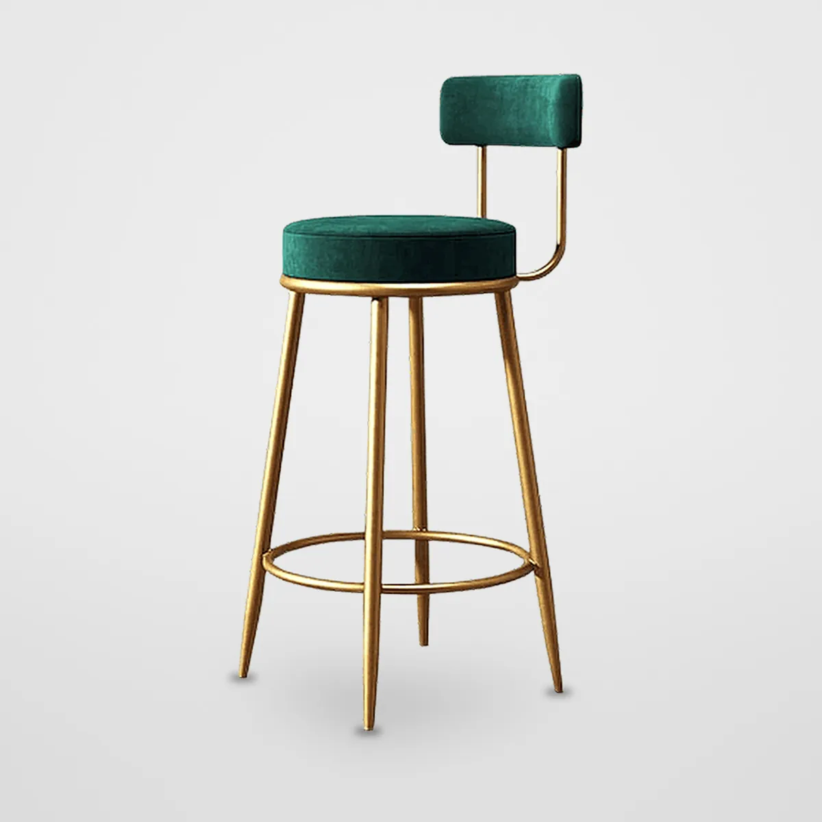 Fixed Bar Stool CZ-B-014 – view 2