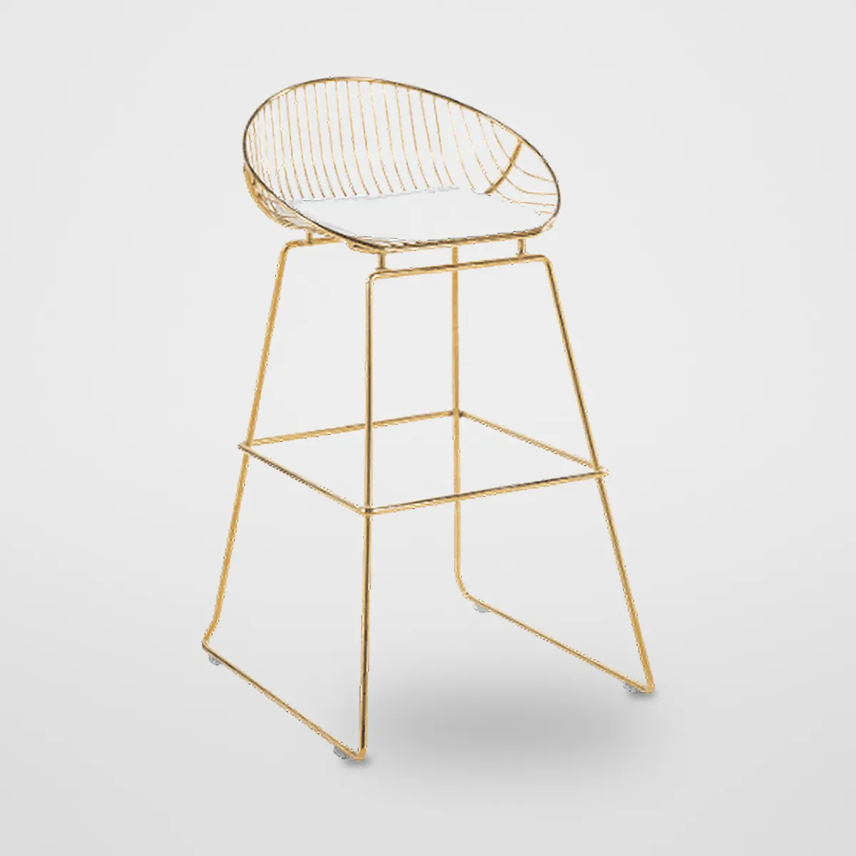 Fixed Bar Stool CZ-B-019
