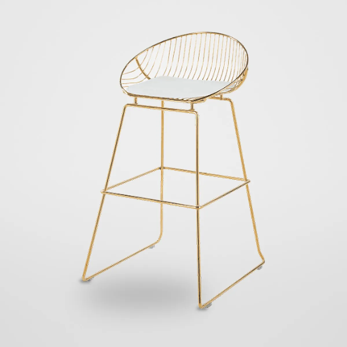 Fixed Bar Stool CZ-B-019 – view 5