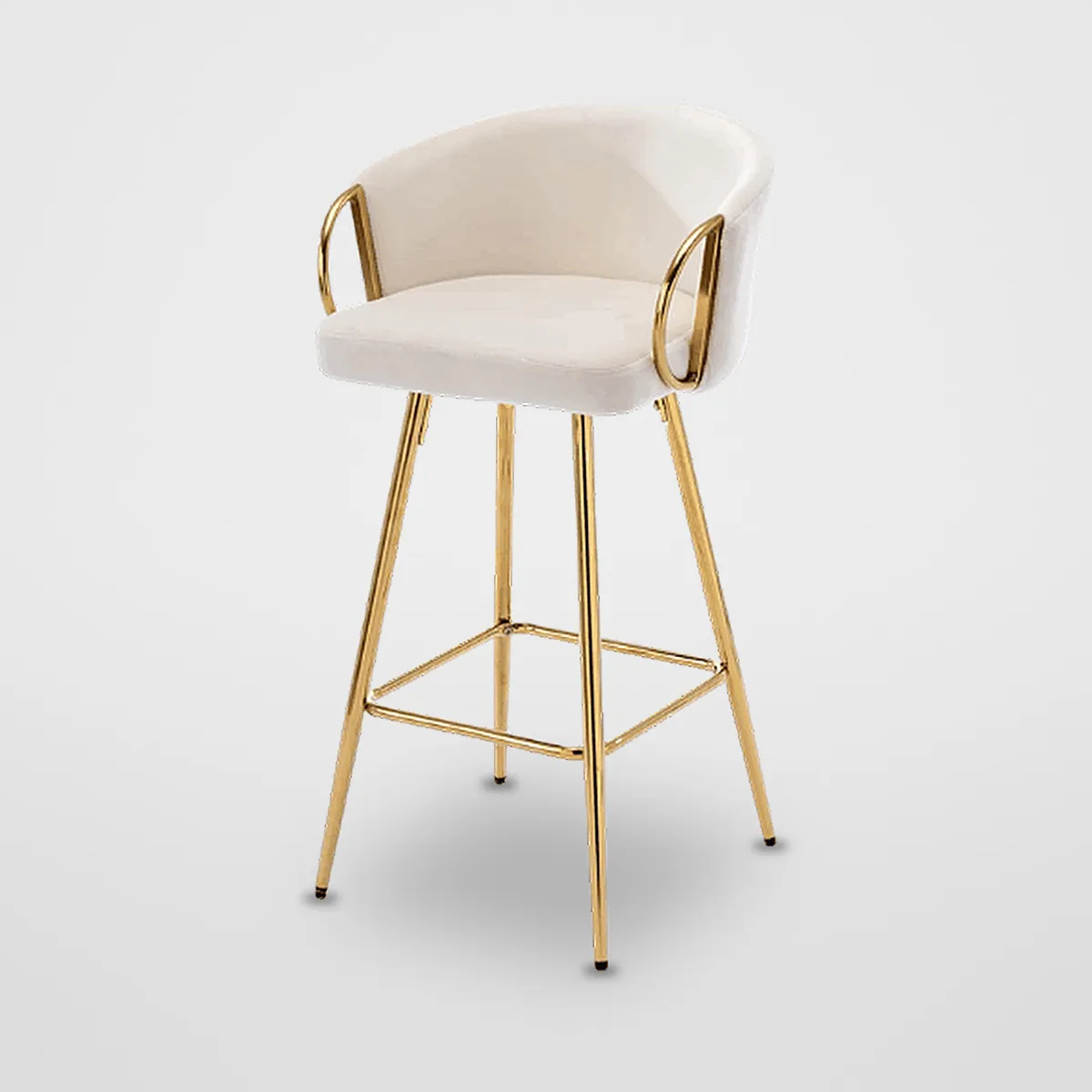 Fixed Rope-Weave Bar Stool CZ-B-024 – view 3