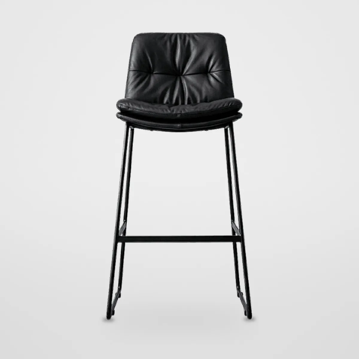 Fixed Leatherette Bar Stool CZ-B-044 – view 5