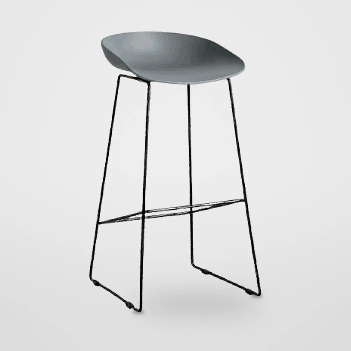 Fixed Bar Stool CZ-B-047 – view 2