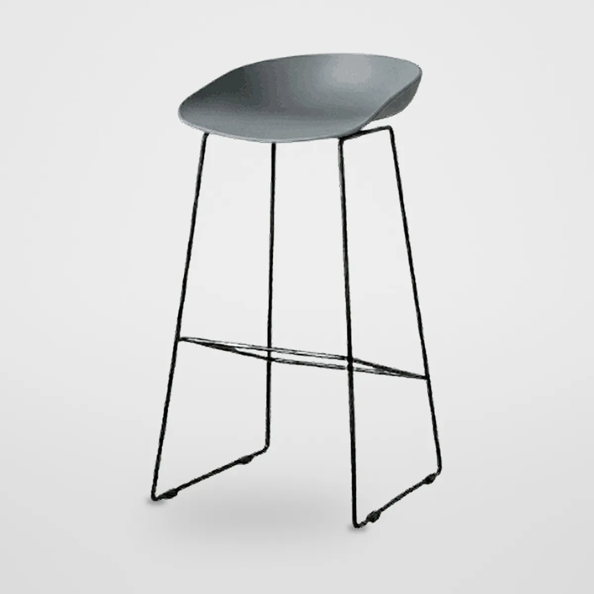 Fixed Bar Stool CZ-B-047 – view 3