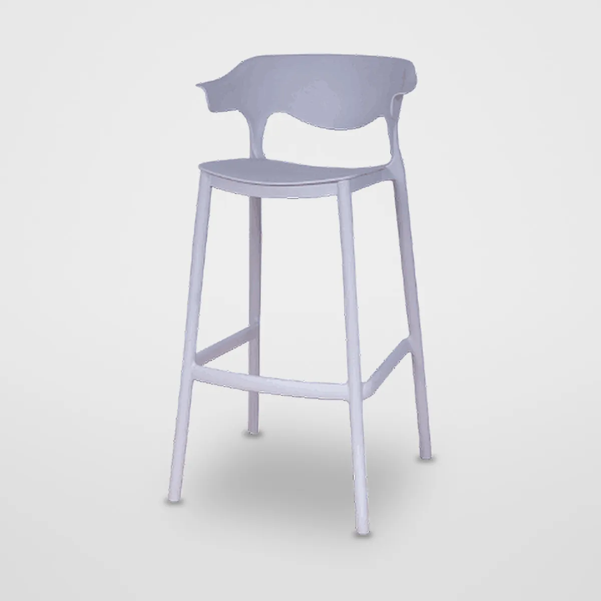Fixed Moulded Bar Stool CZ-B-052 – view 5