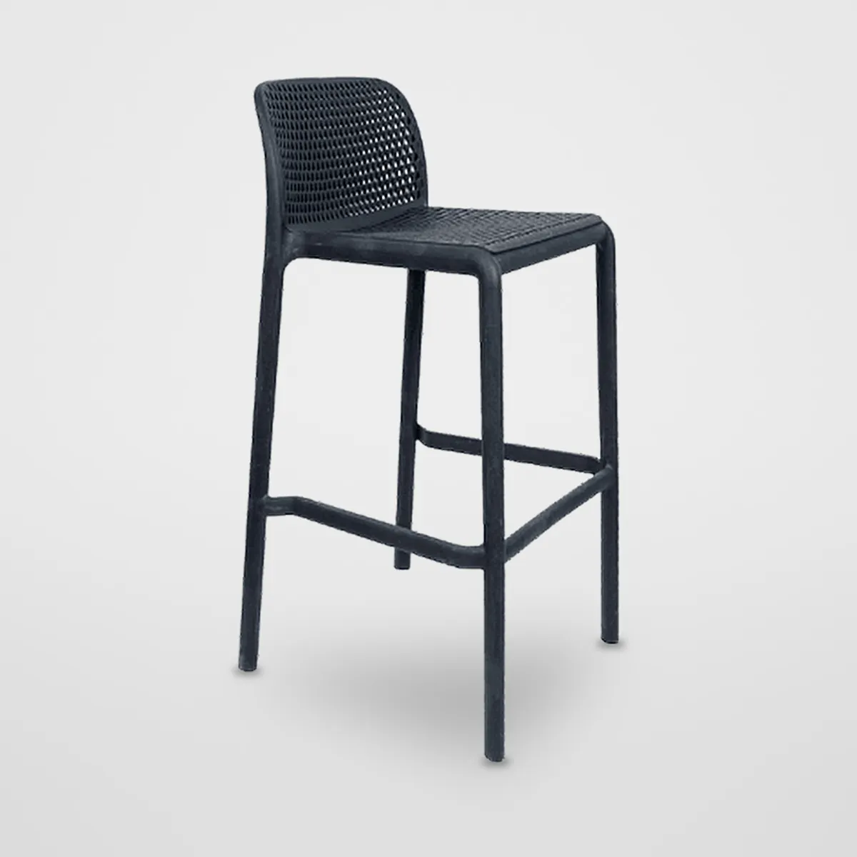 Fixed Moulded Bar Stool CZ-B-053 – view 2