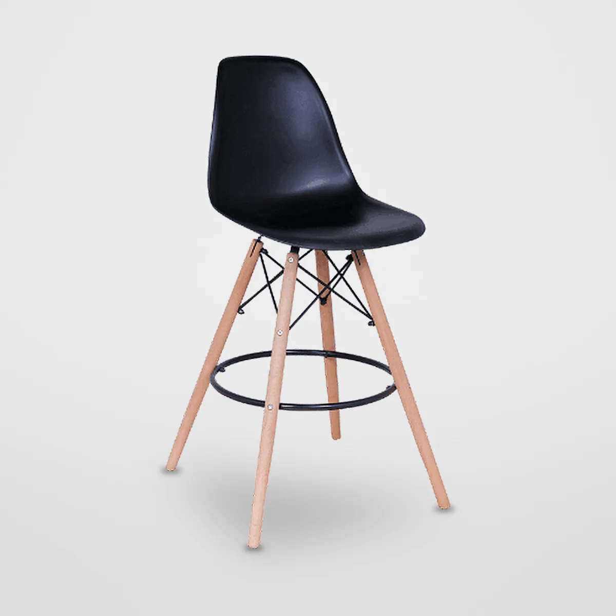 Fixed Moulded Bar Stool CZ-B-071 – view 3