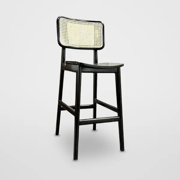Fixed Sheesham Bar Stool CZ-B-073