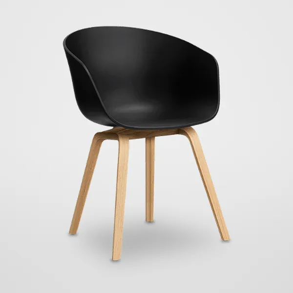 Solid Wood Rope-Weave Cafe Chair CZ-C-003