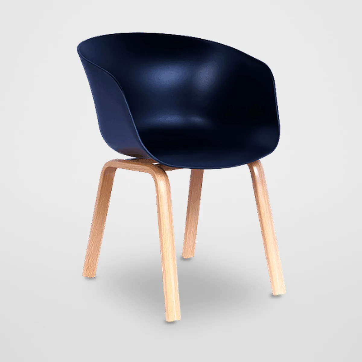 Solid Wood Rope-Weave Cafe Chair CZ-C-003 – view 2