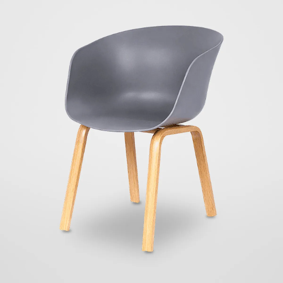 Solid Wood Rope-Weave Cafe Chair CZ-C-003 – view 5