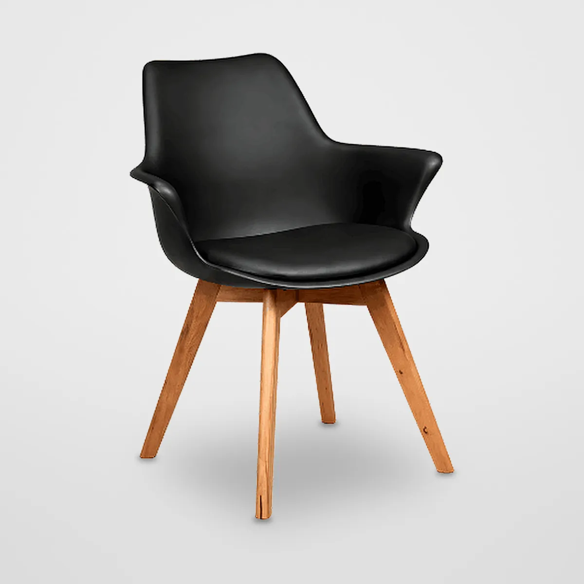 Beechwood Leatherette Cafe Chair CZ-C-010 – view 6