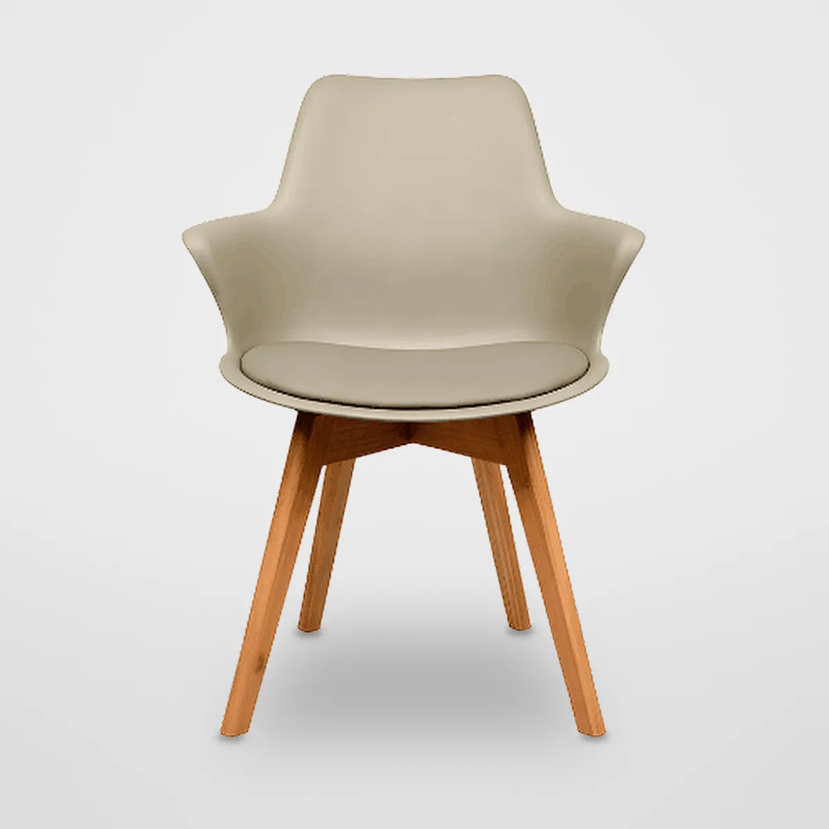 Beechwood Leatherette Cafe Chair CZ-C-010 – view 8