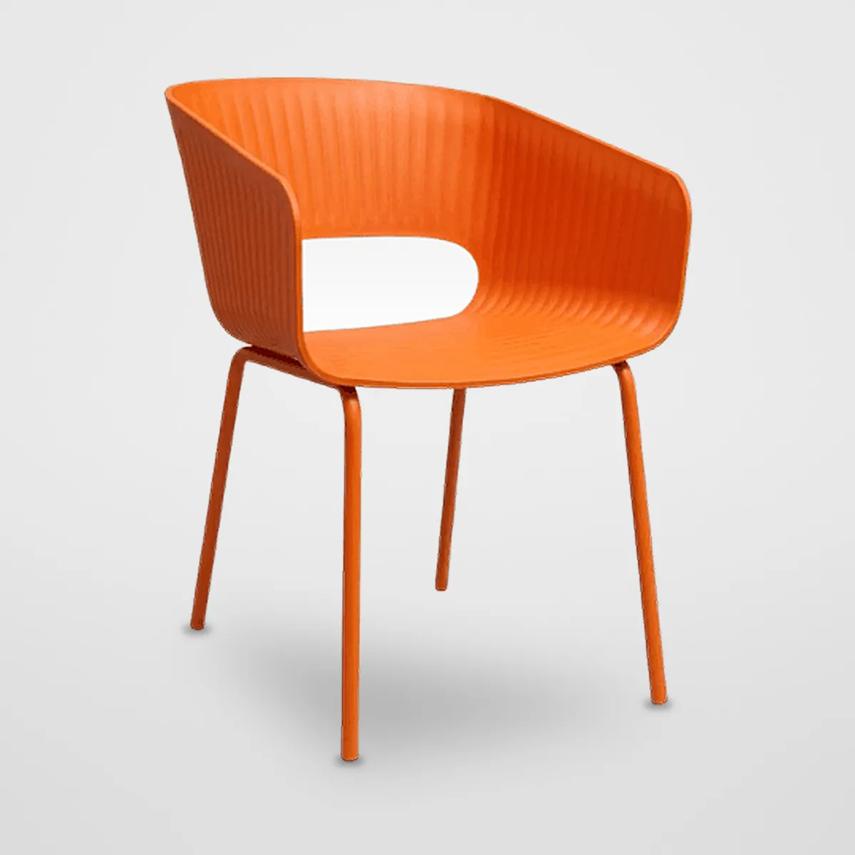 Metal Cafe Chair CZ-C-014