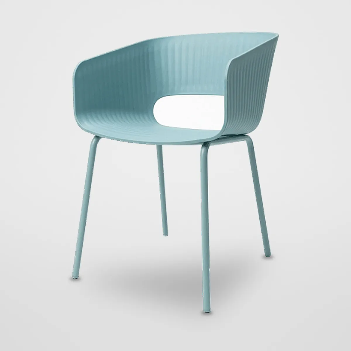 Metal Cafe Chair CZ-C-014 – view 4