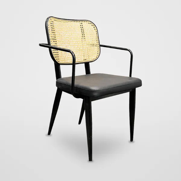 Rope-Weave Upholstered Dining Chair CZ-D-015
