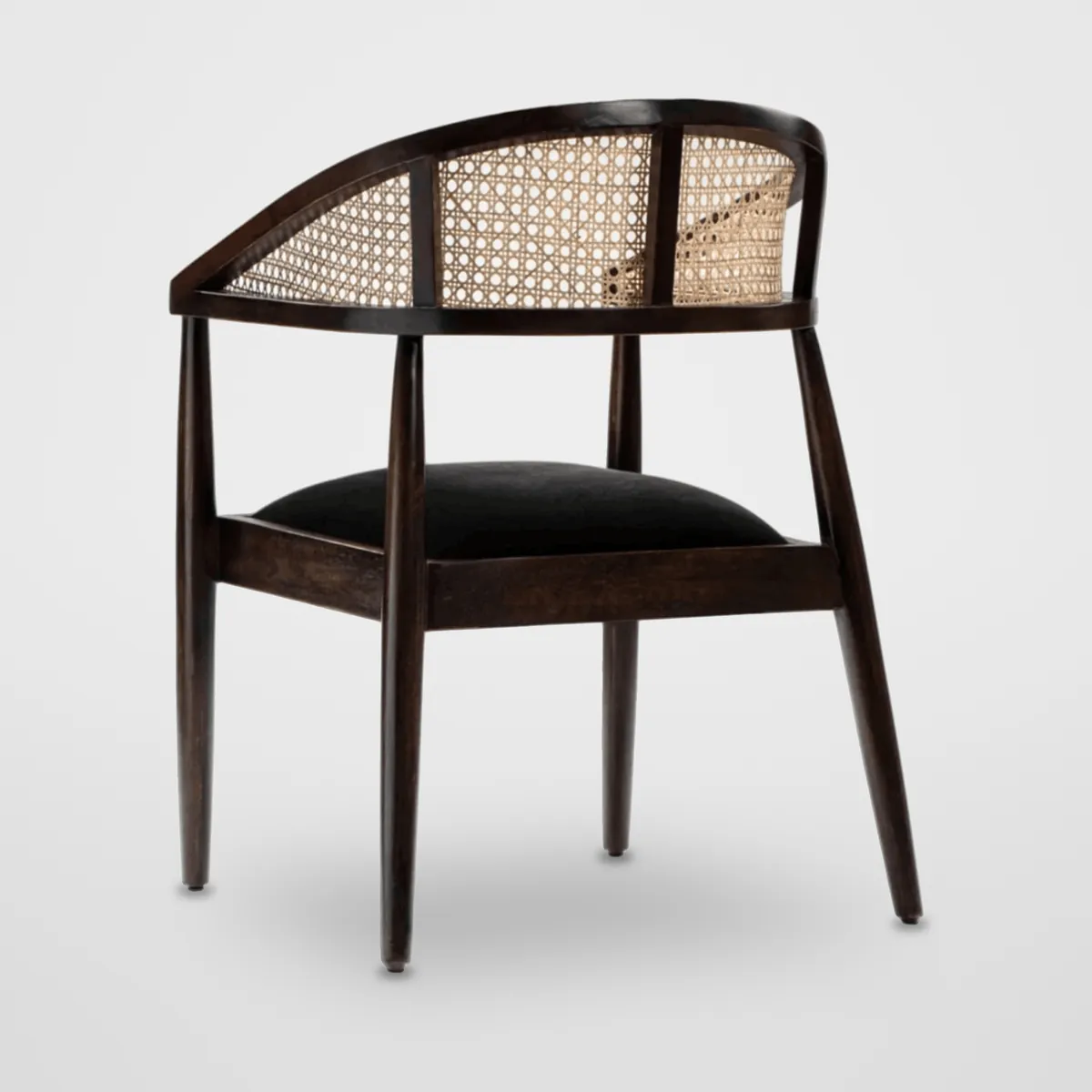 Cane Upholstered Dining Chair CZ-D-048 – view 4