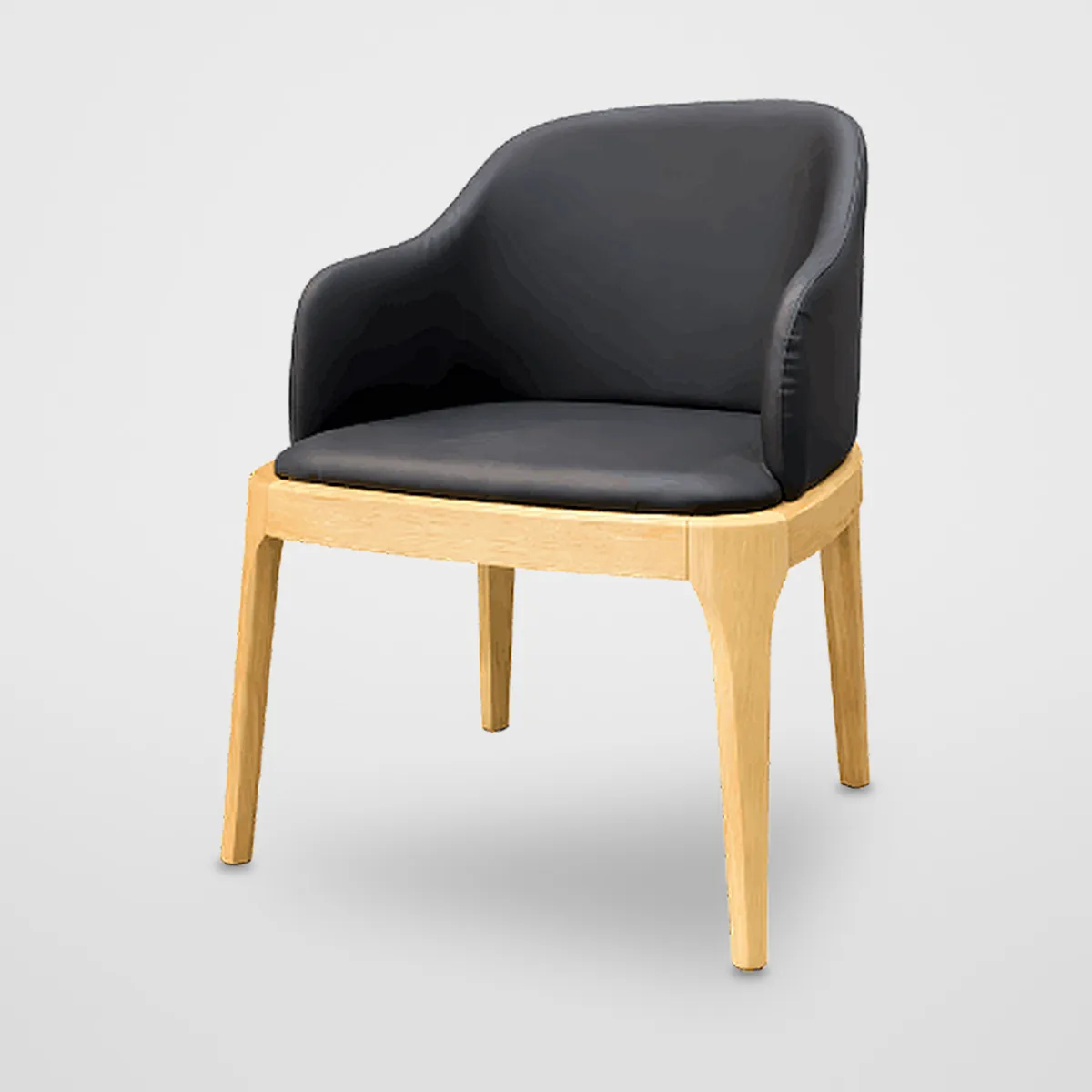 Leatherette Lounge Chair CZ-L-002 – view 3
