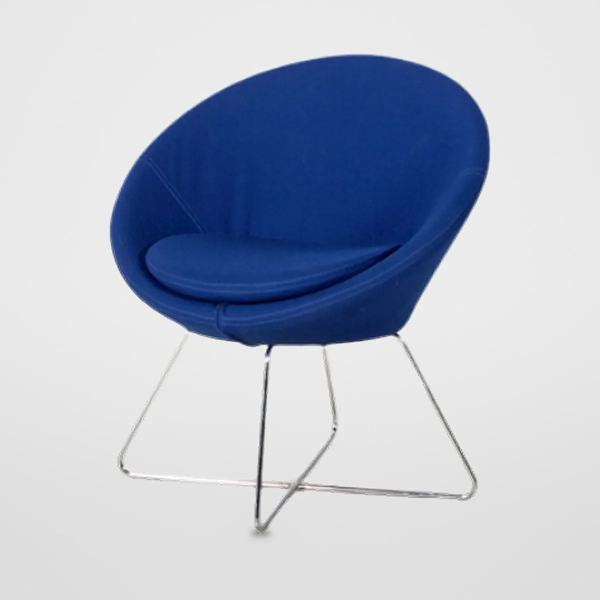 Upholstered Lounge Chair CZ-L-017 – view 2