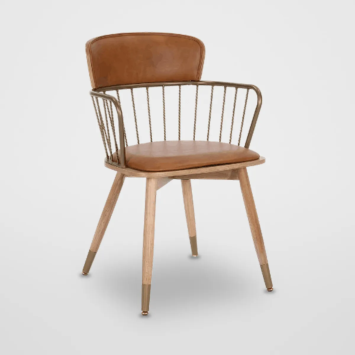 Upholstered Lounge Chair CZ-L-036
