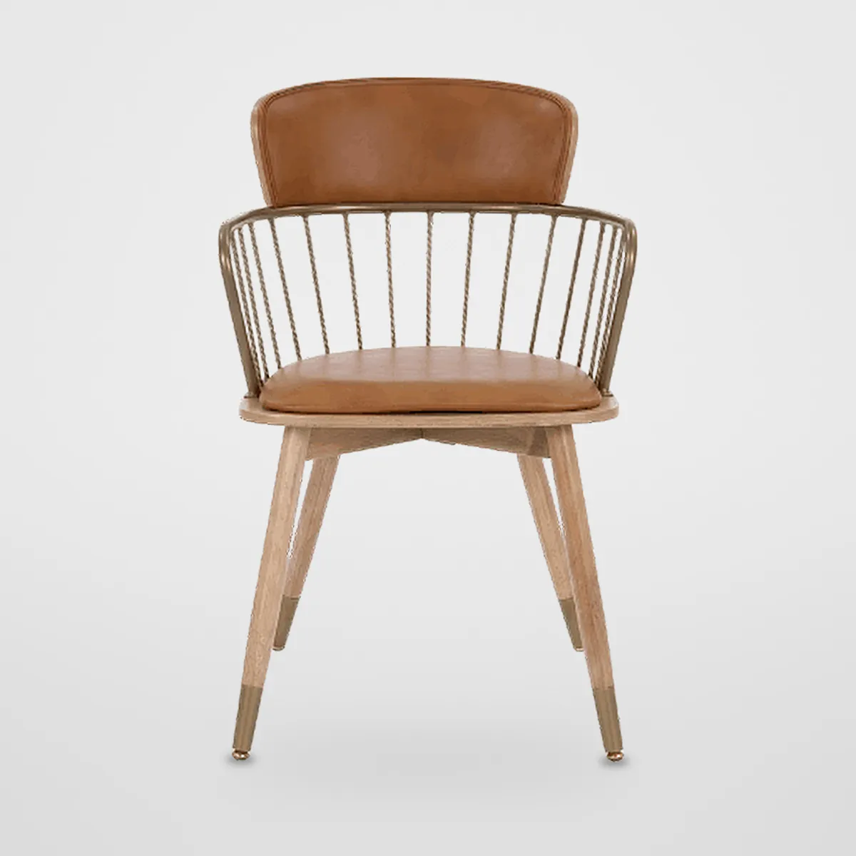 Upholstered Lounge Chair CZ-L-036 – view 3