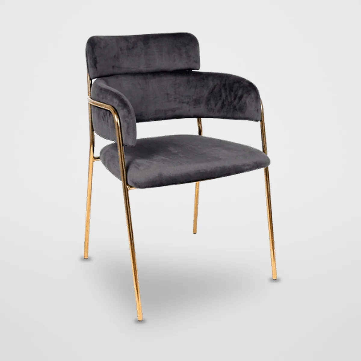 Upholstered Lounge Chair CZ-L-506 – view 2