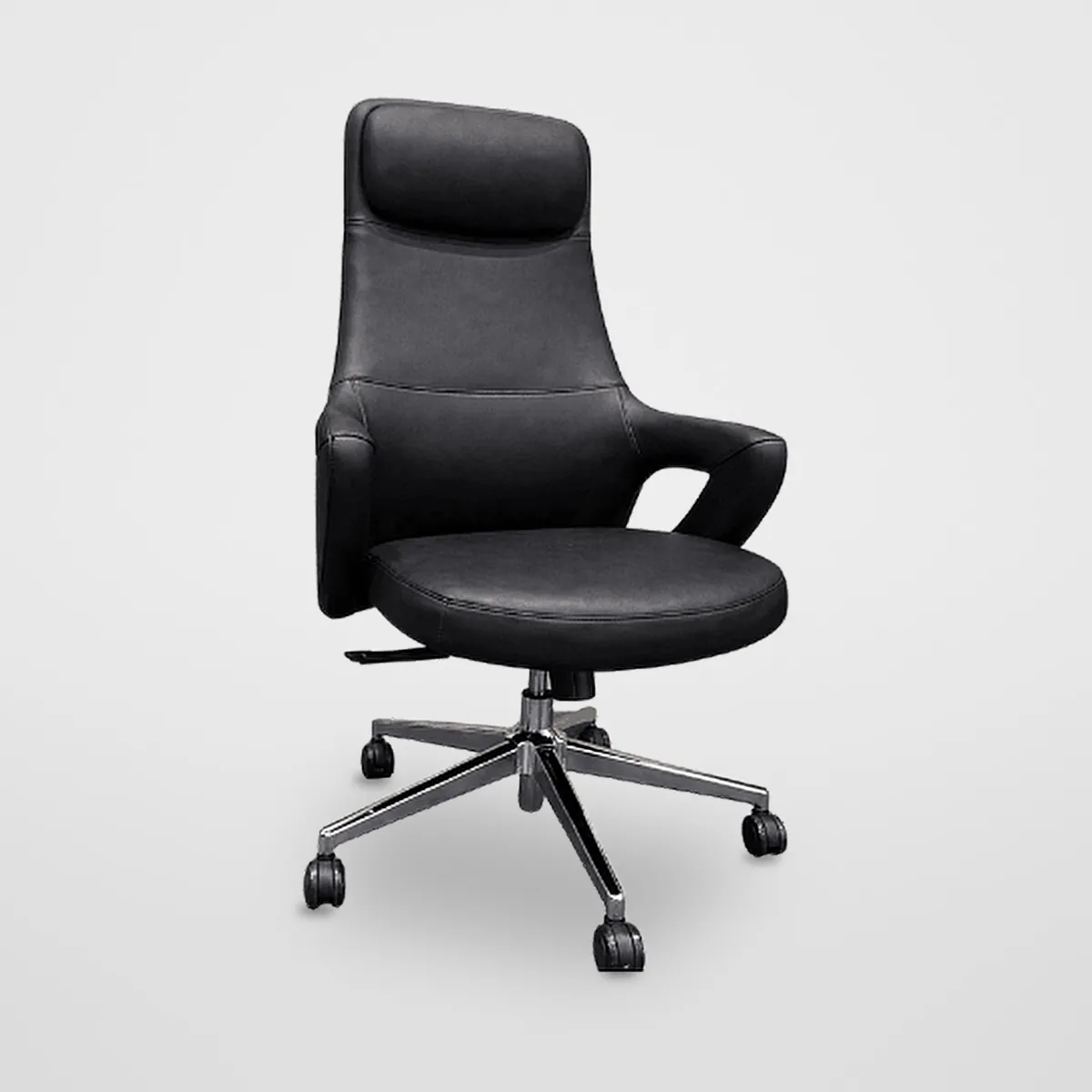 High-Back Leatherette Director Chair CZ-M-019 – view 2