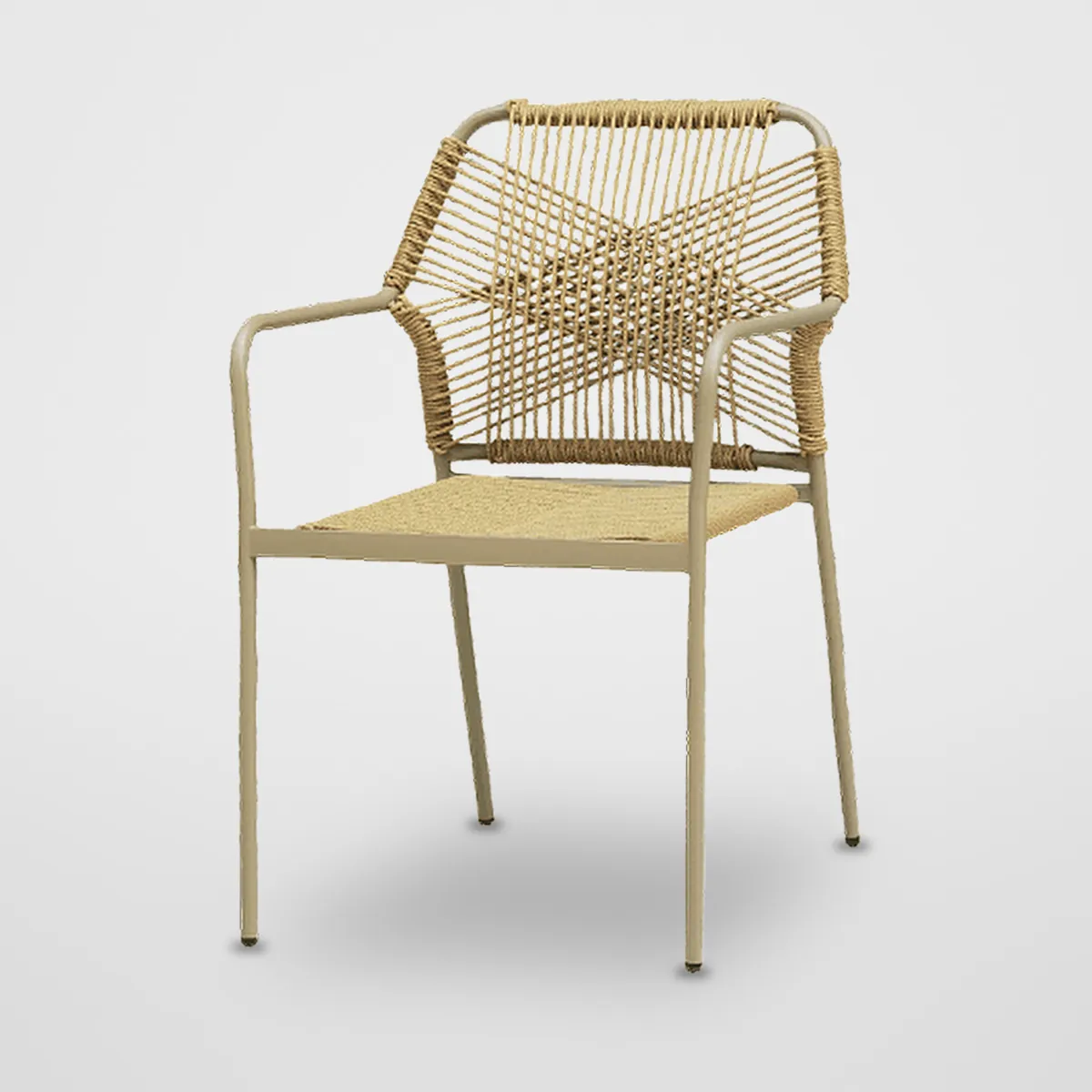 Rope-Weave Outdoor Chair CZ-O-004