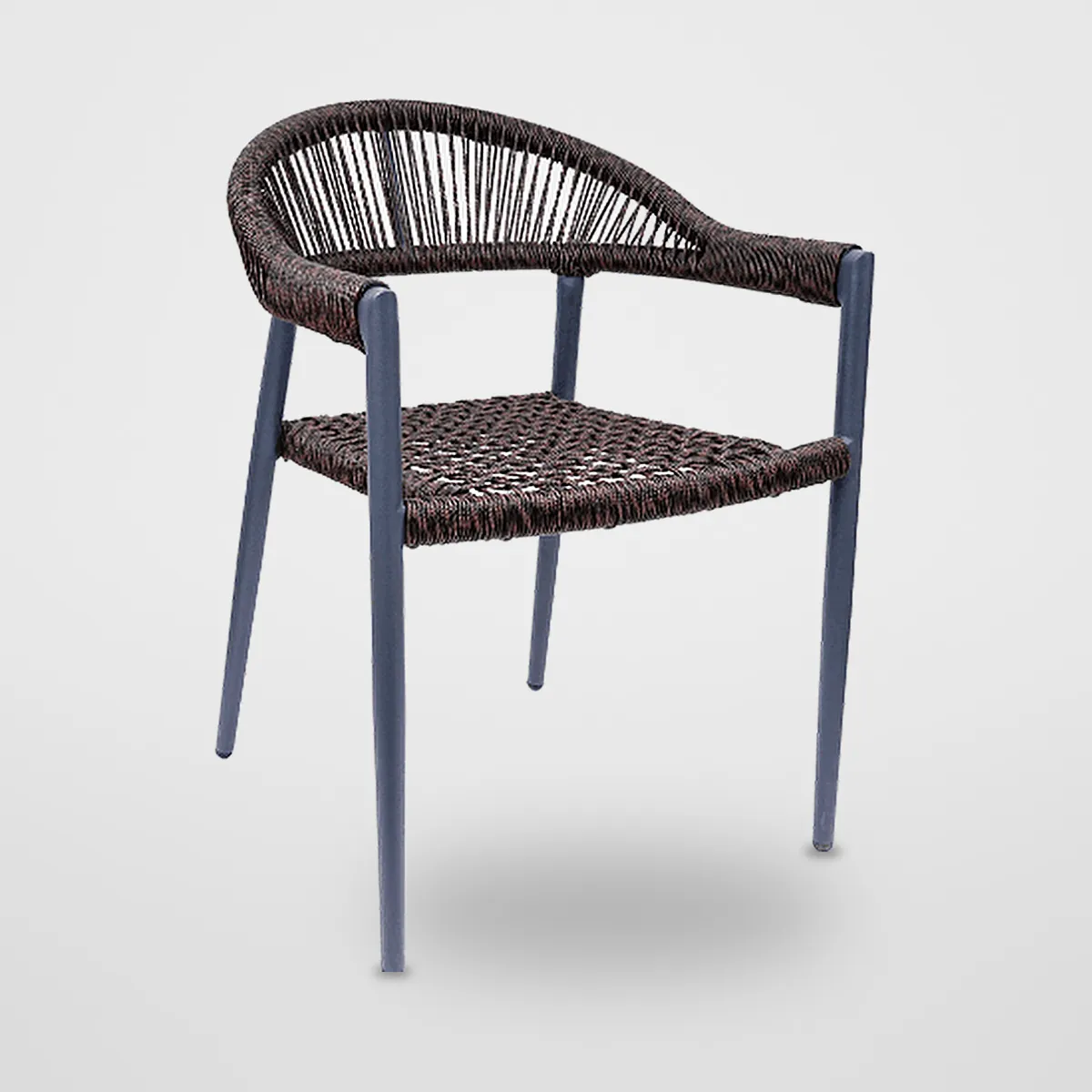 Rope-Weave Outdoor Chair CZ-O-020